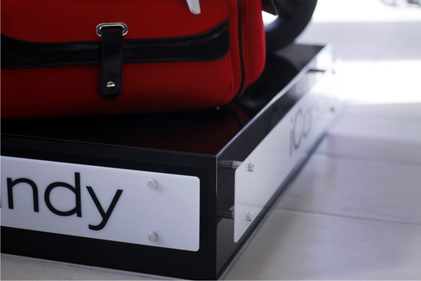Podest na wózek dziecięce dla marki iCandy