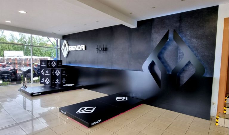 Zabudowa w salonach motoryzacyjnych